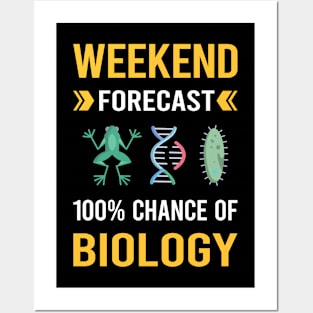 Weekend Forecast Biology Posters and Art